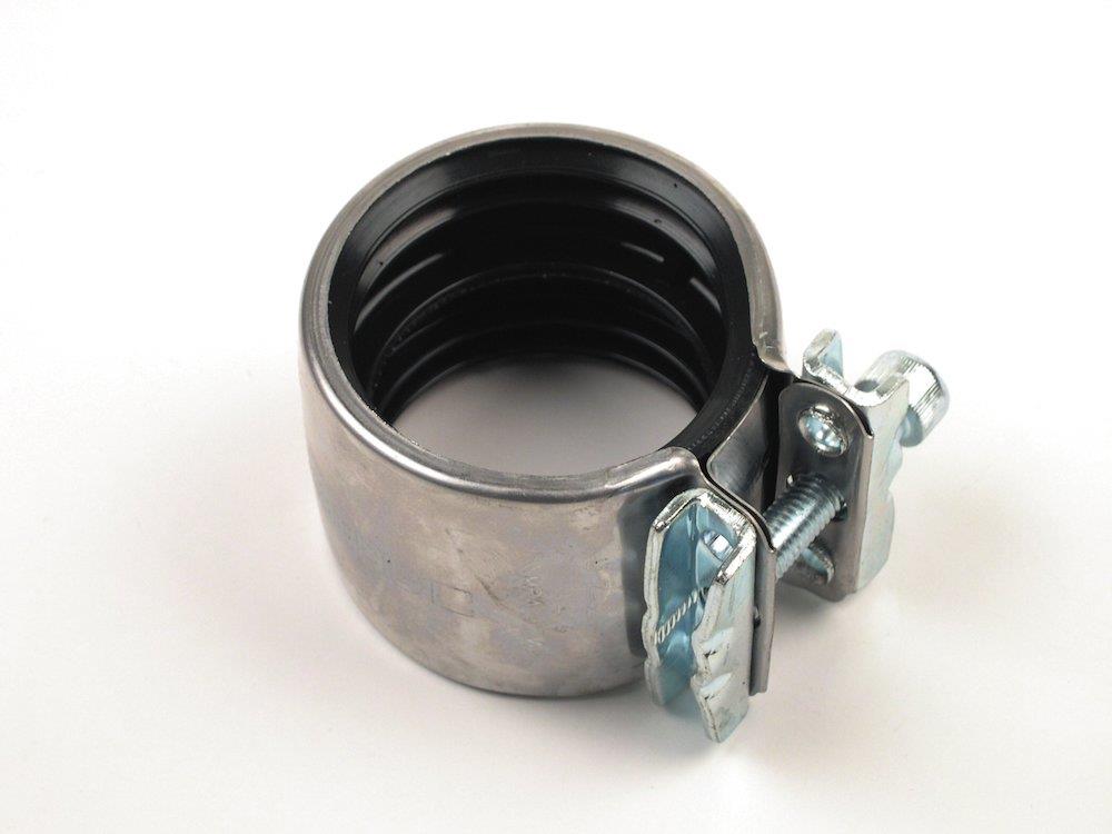 Geberit Chrome Steel Coupling - 135mm