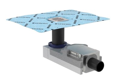 Geberit CleanLine Combo Pack - 358mm, Square, Horizontal, 50mm