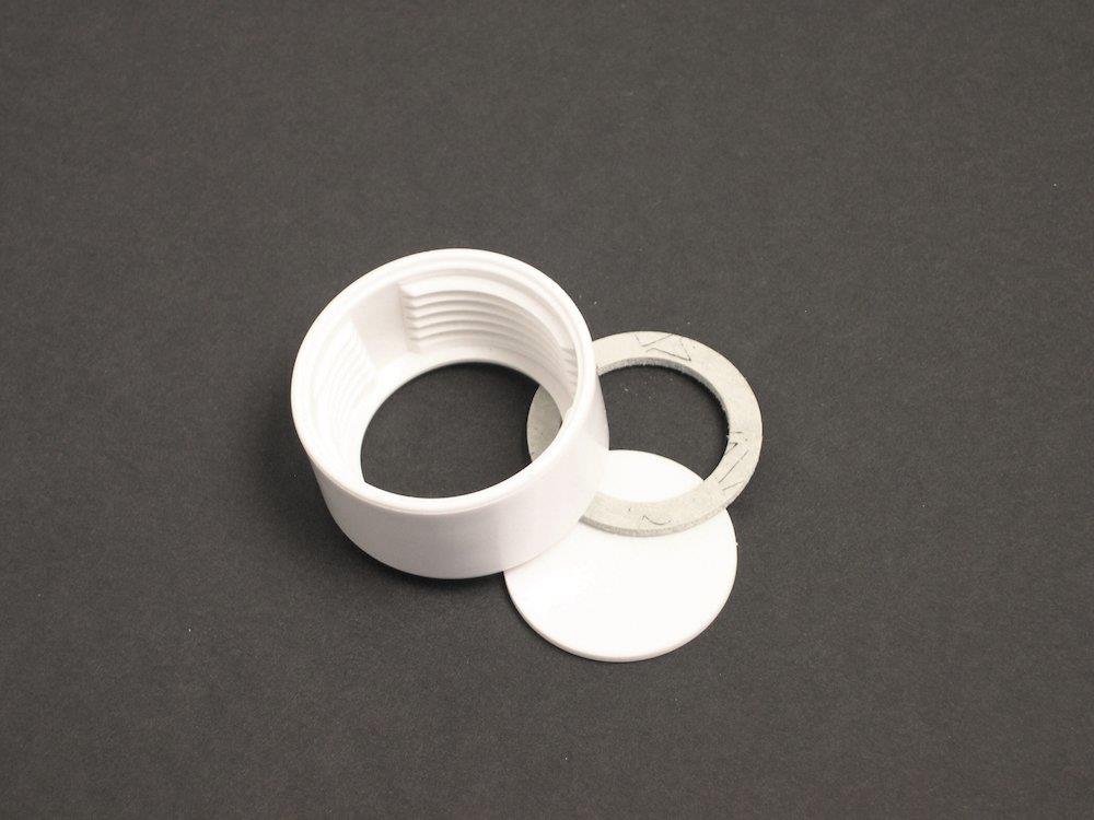 Geberit End Socket - white, Opvaskemaskine