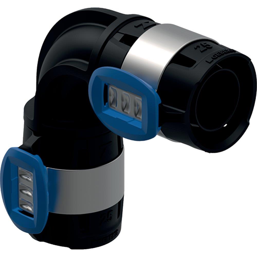 Geberit FlowFit Angle - 32mm, 32mm, 90°, 2PCS, coupling/coupling
