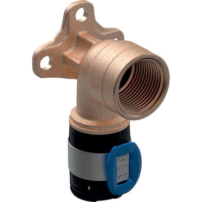 Geberit FlowFit Angle valve - 20mm, 1/2", coupling, 90°, coupling