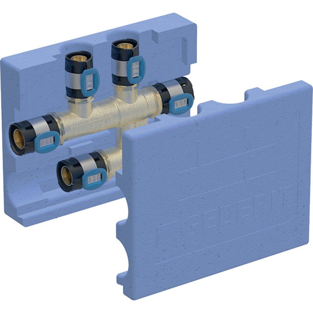 Geberit FlowFit Cross Tee - 20mm, 16mm, 16mm