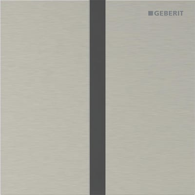 Geberit Front plate - black, white, Front