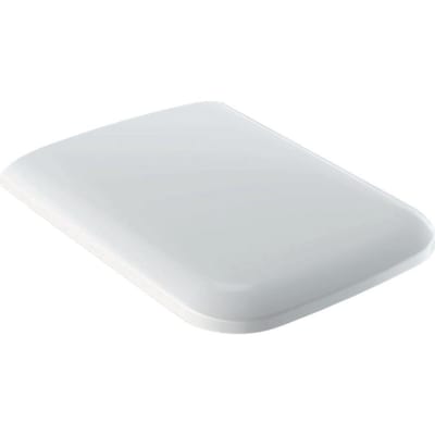 Geberit iCon Square Toilet seat - Yes, white, Soft close, Fast fitting