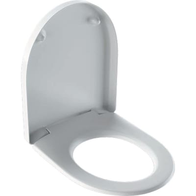 Geberit iCon Toilet seat - Yes, white, without soft close, Fast fitting