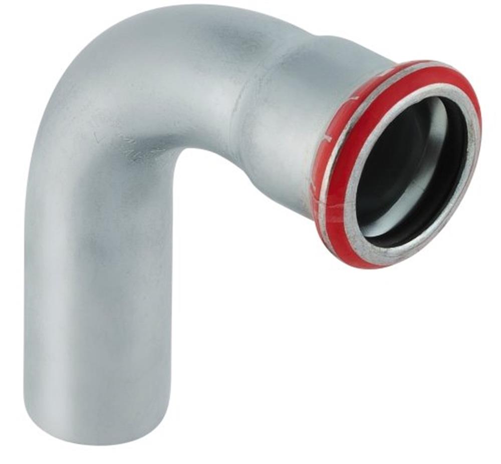 Geberit Mapress Bend - 42mm, 42mm, 90°, 80mm, FZ, coupling/nipple