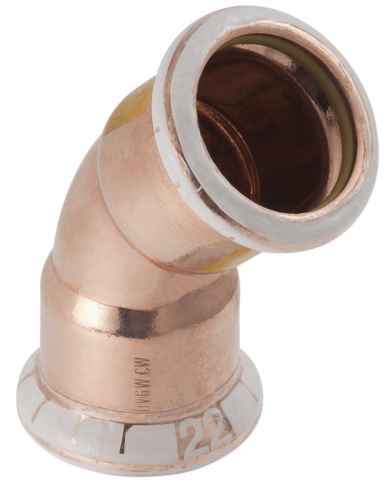 Geberit mapress Bend coupling/coupling - 18mm, 18mm, 45°