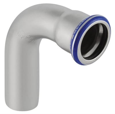 Geberit Mapress Bend socket/nipple - 108mm, 90°, 1PCS