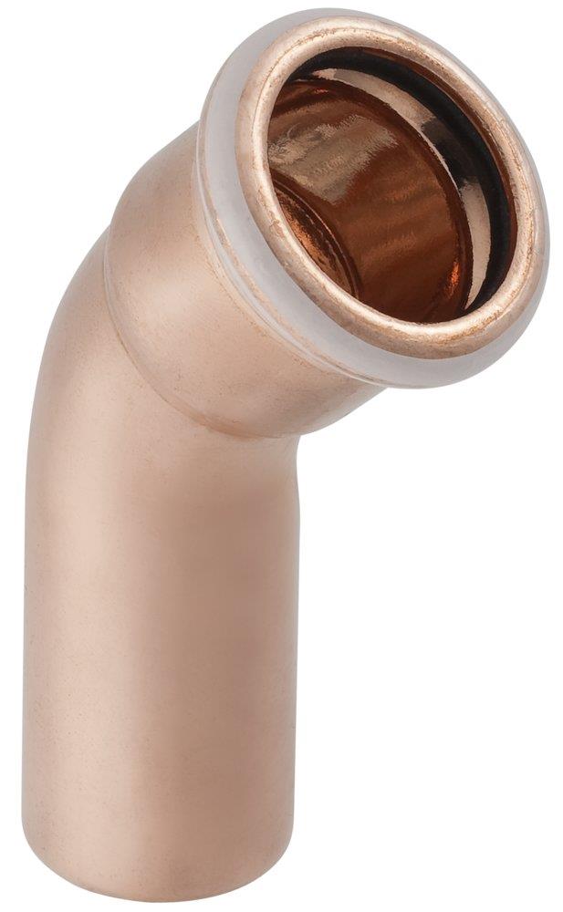 Geberit Mapress Bend coupling/nipple - 18mm, 18mm, 45°