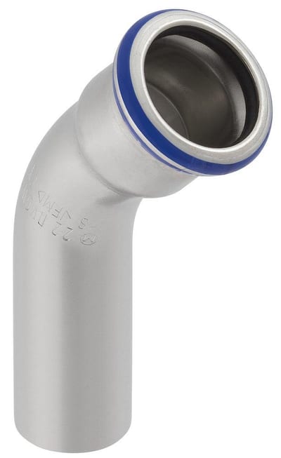 Geberit Mapress Bend socket/nipple - 54mm, 45°, 1PCS