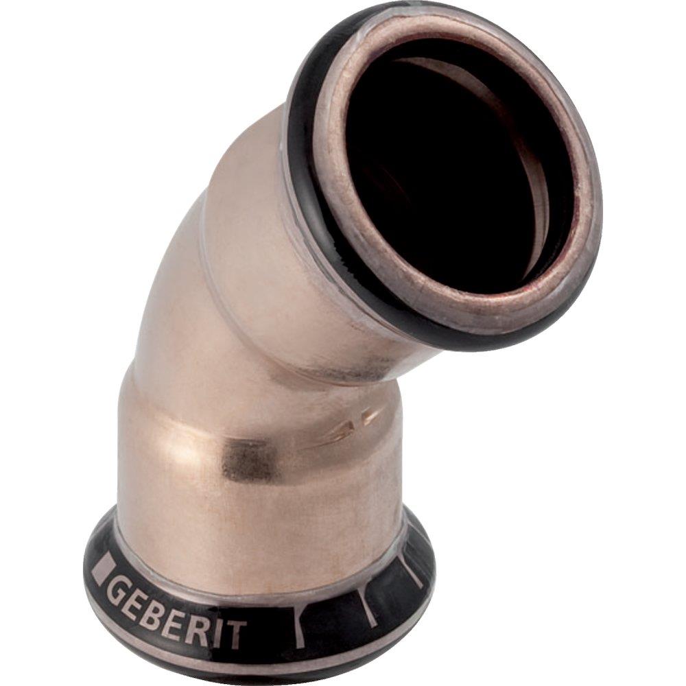 Geberit Mapress CuNiFe Bend CUNI10FE1.6MN - 42mm, 42mm, 45°