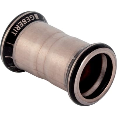Geberit Mapress CuNiFe Double Socket CUNI10FE1.6MN - 42mm, 42mm