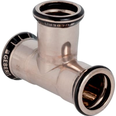 Geberit Mapress CuNiFe T-Piece CUNI10FE1.6MN - 28mm, 28mm, 28mm