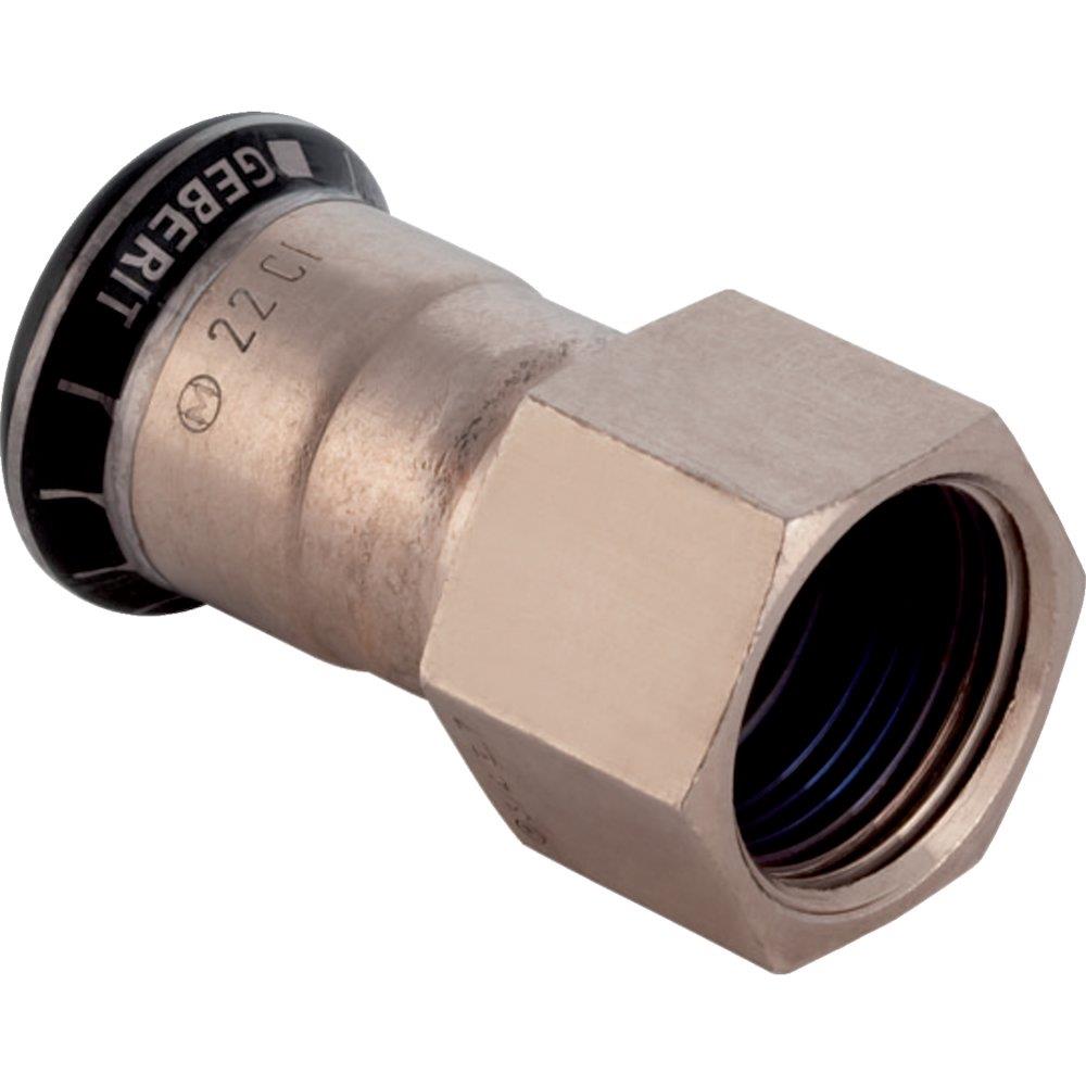 Geberit Mapress CuNiFe Transition Socket CUNI10FE1.6MN - 35mm, 11/4"