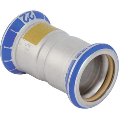 Geberit Mapress gas Double Socket - 54mm, 54mm