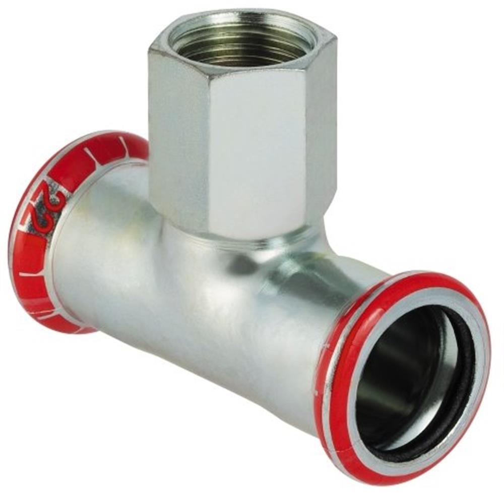 Geberit Mapress T-Piece - 35mm, 35mm, 1"