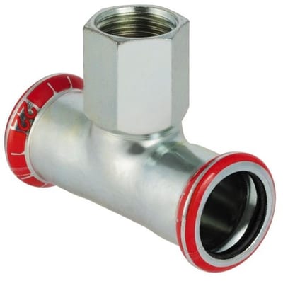 Geberit Mapress T-Piece - 42mm, 42mm, 1"