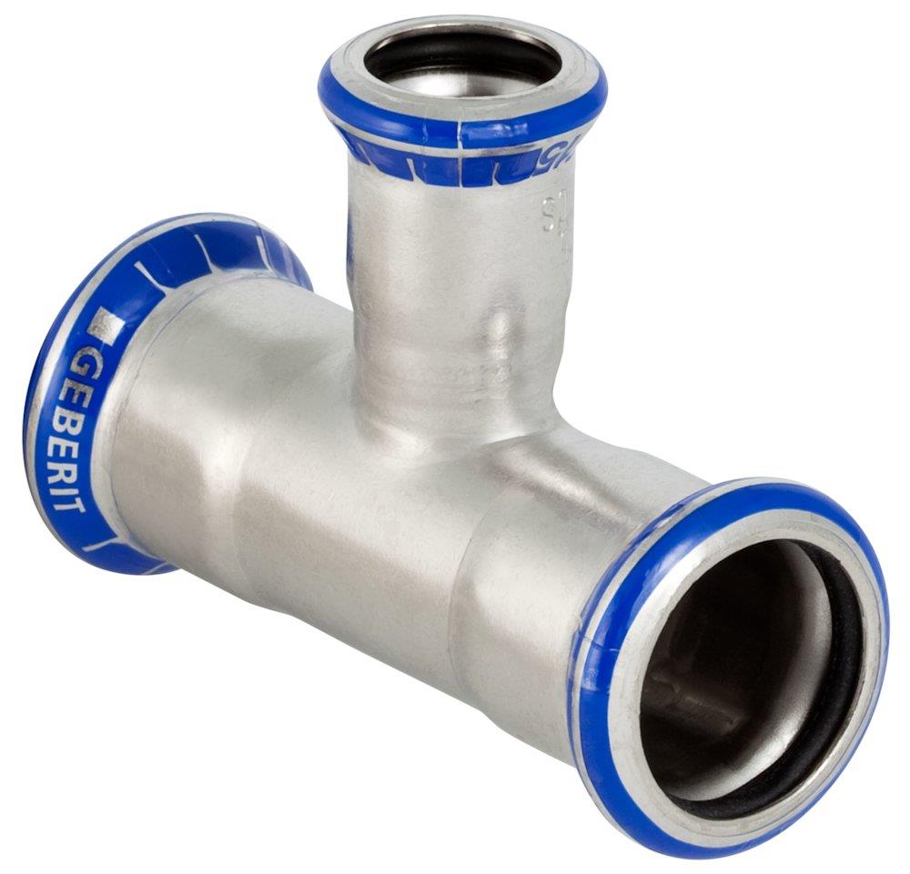 Geberit Mapress T-Piece with reduced branch - 28mm, 28mm, 15mm, 3PCS, coupling