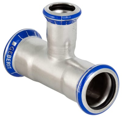 Geberit Mapress T-Piece with reduced branch - 28mm, 28mm, 15mm, 3PCS, coupling