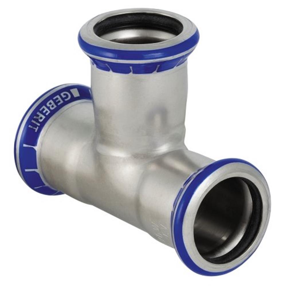 Geberit Mapress T-Piece with reduced branch - 42mm, 42mm, 18mm, 3PCS, coupling