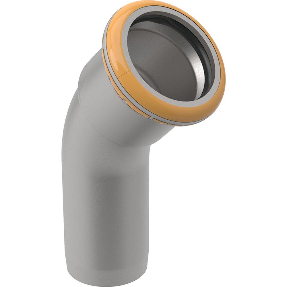 Geberit Mapress Therm Bend socket/nipple - 18mm, 45°, 1PCS
