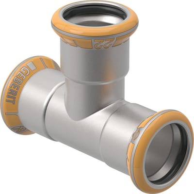 Geberit Mapress Therm T-Piece - 35mm, 35mm, 35mm, 3PCS, coupling