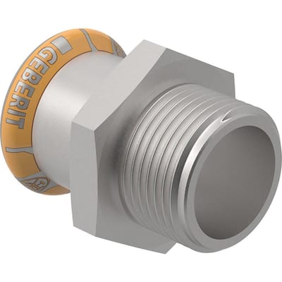 Geberit Mapress Therm Transition Nipple - 22mm, 3/4", coupling, Nipple