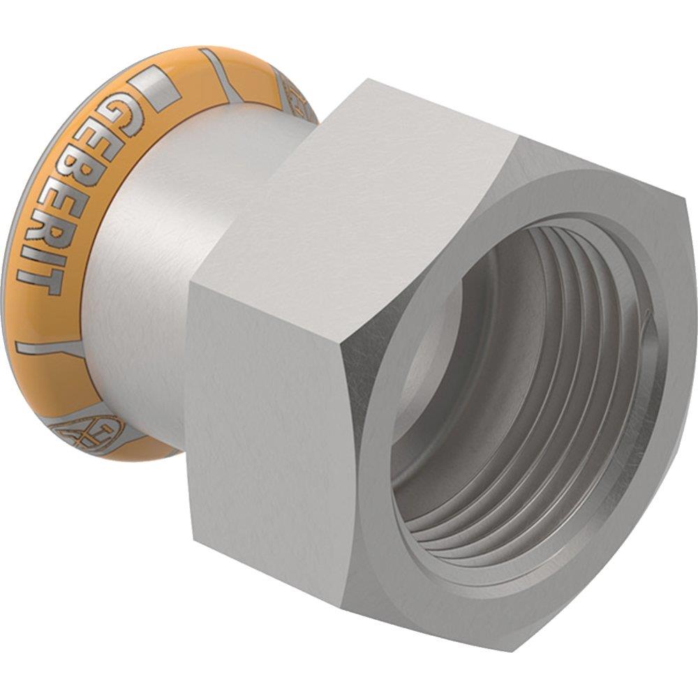 Geberit Mapress Therm Transition Socket - 28mm, 1/2", coupling, coupling