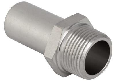 Geberit Mapress Transition - 18mm, 1/2", Nipple, Nipple