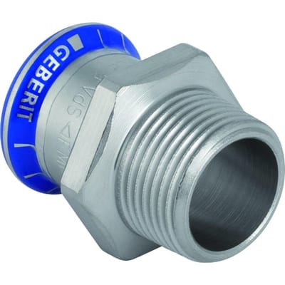 Geberit Mapress Transition Nipple - 12mm, 1/2", coupling, Nipple