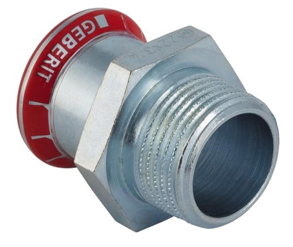 Geberit Mapress Transition Nipple - 54mm, 2", 71mm, coupling, 1PCS, Nipple