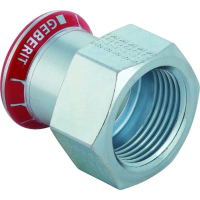 Geberit Mapress Transition Socket - 12mm, 1/2", 34mm, coupling, 1PCS, coupling