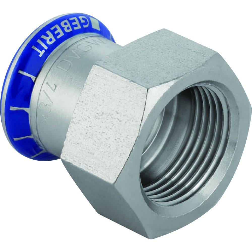 Geberit Mapress Transition Socket - 42mm, 1 1/4", coupling, coupling
