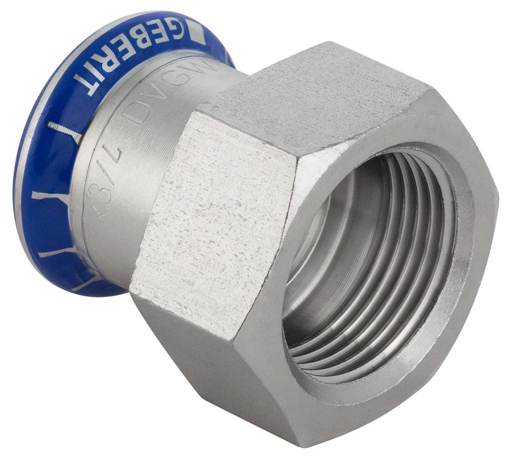 Geberit Mapress Transition Socket - 54mm, 2", coupling, coupling