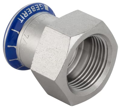 Geberit Mapress Transition Socket - 54mm, 2", coupling, coupling
