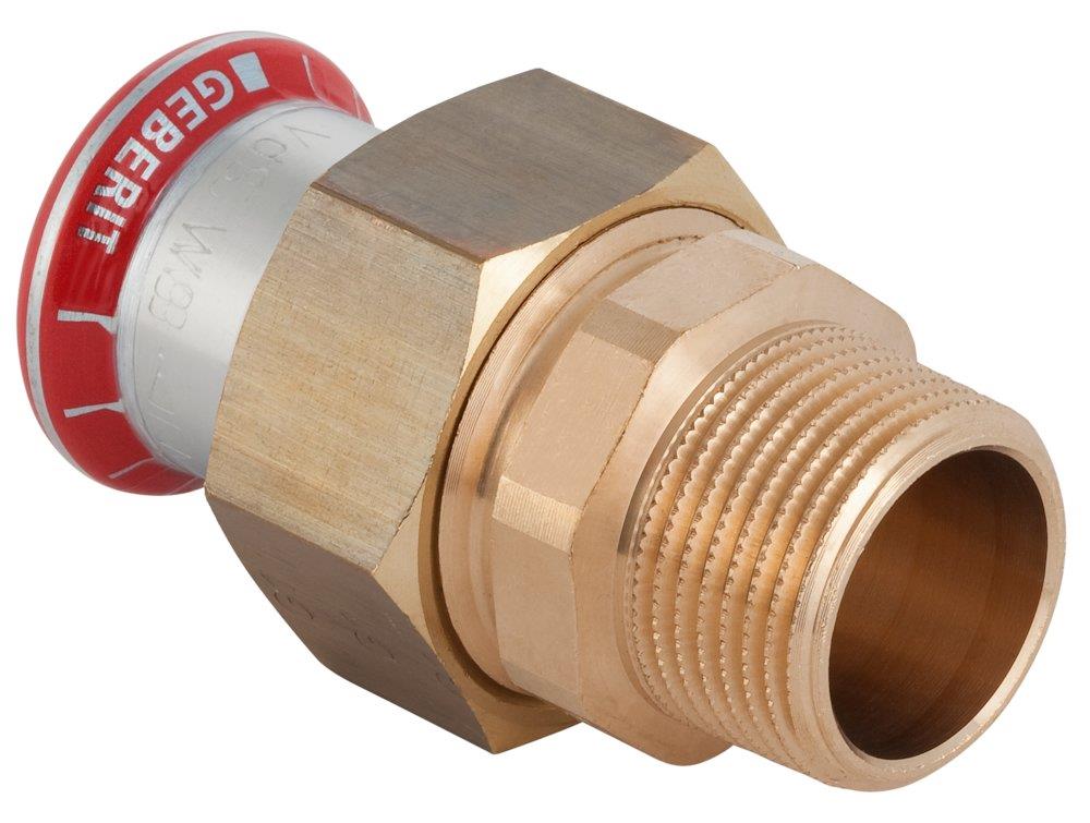 Geberit Mapress Union - 15mm, 1/2", 61mm, coupling, 1PCS, Nipple