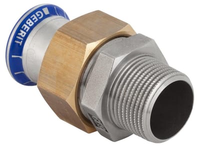 Geberit Mapress Union - 18mm, 1/2", coupling, Nipple