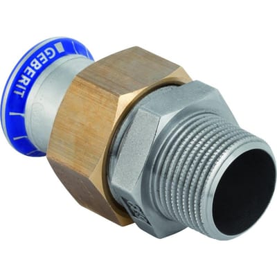 Geberit Mapress Union - 22mm, 1/2", coupling, Nipple