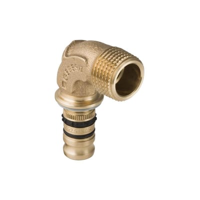 Geberit Mepla Press Bend - 26mm, 1", Nipple, 90°, Nipple