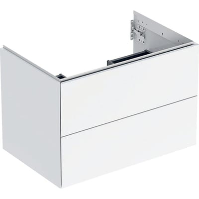Geberit ONE Base Cabinet - 740x504x470 mm, Lacquered High-Polished, 2 Drawers Push-Open