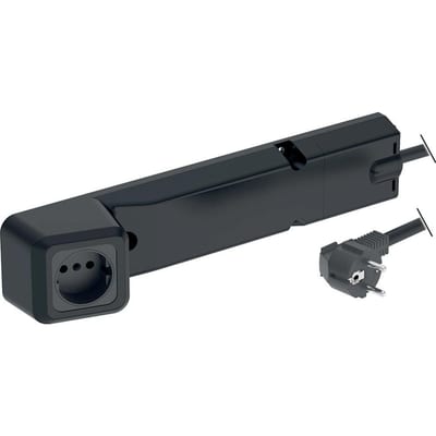 Geberit ONE Power outlet - black
