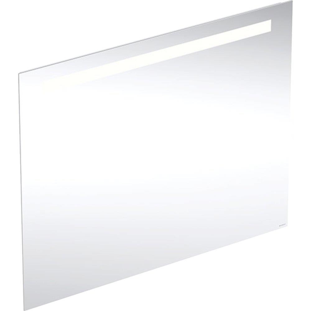 Geberit Option Basic Square Mirror - 700mm, 900mm, 32mm, without frame, Square, Yes, Top