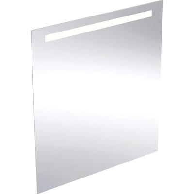 Geberit Option Basic Square Mirror - 900mm, 800mm, 32mm, without frame, Square, Yes, Top