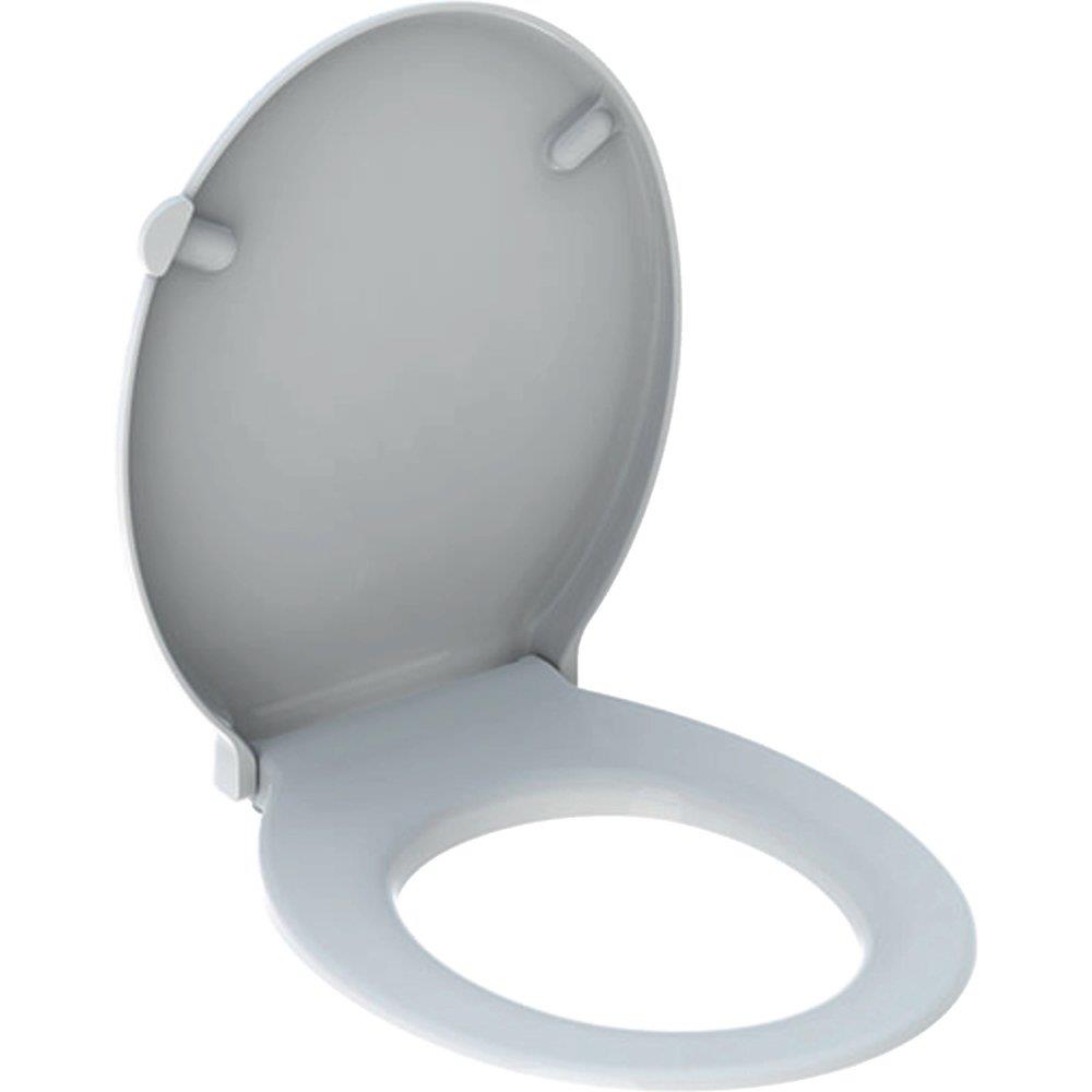 Geberit Renova Comfort Toilet seat - Yes, white, without soft close, Fast fitting