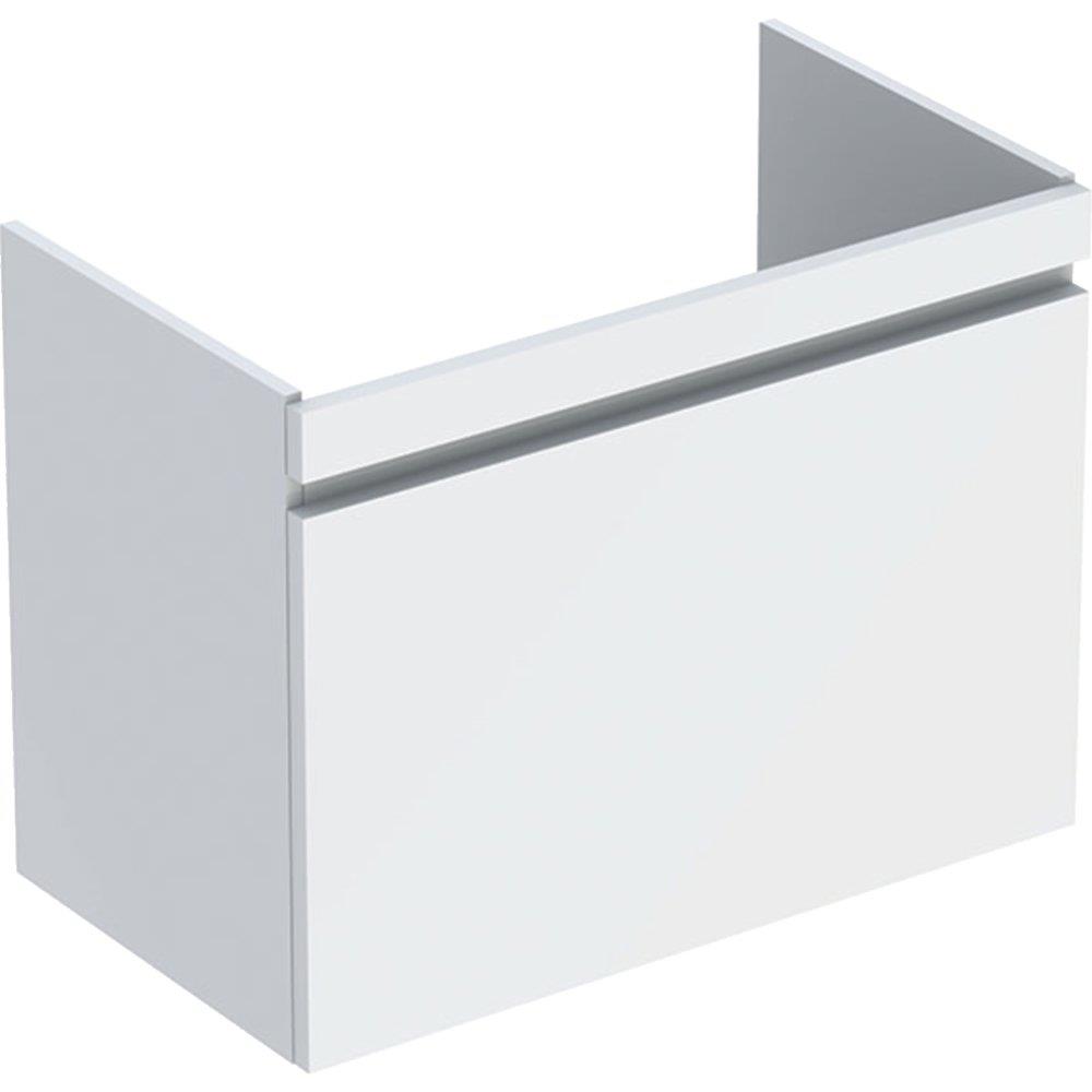Geberit Renova Plan base cabinet, lacquered high-gloss, 782 x 606 x 446 mm, 1 drawer