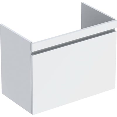 Geberit Renova Plan base cabinet, lacquered high-gloss, 782 x 606 x 446 mm, 1 drawer