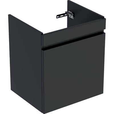 Geberit Renova Plan Base Cabinet Lava - 605mm, Lacquered, 1 Drawer + 1 Internal Drawer