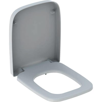 Geberit Renova Plan Toilet seat - Yes, white, Soft close, Fast fitting 10237551