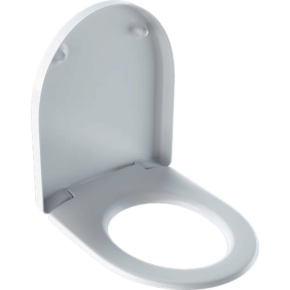 Geberit Renova Plan Toilet seat - Yes, white, Soft close, Quick release