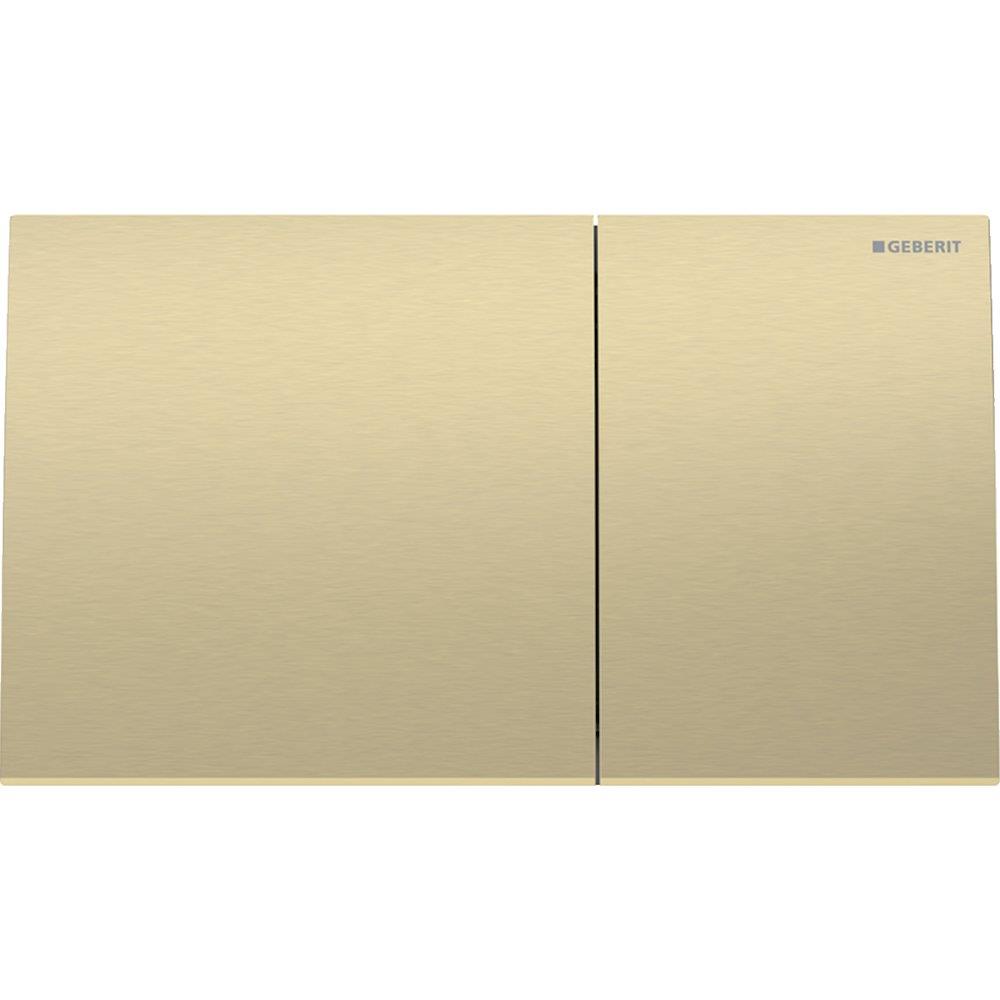 Geberit Sigma70 Dual-Flush Actuator Plate Brass 115.622.QF.1